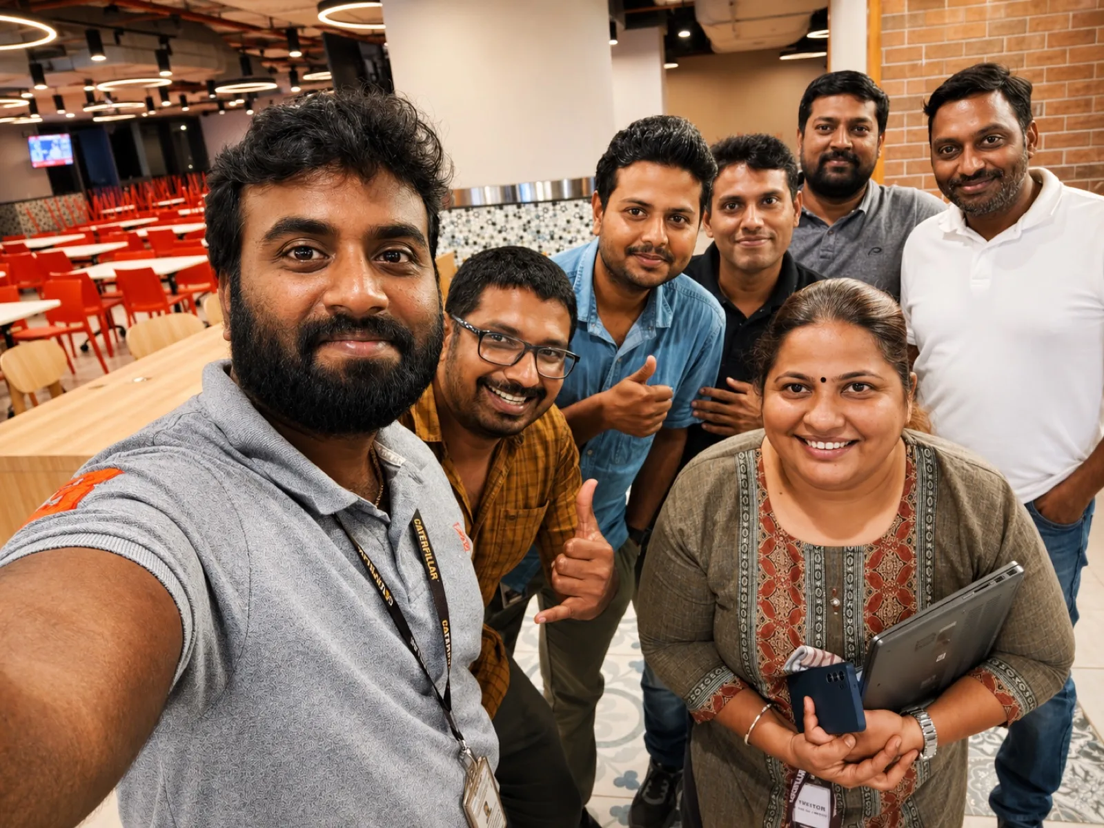 The team after a corporate session